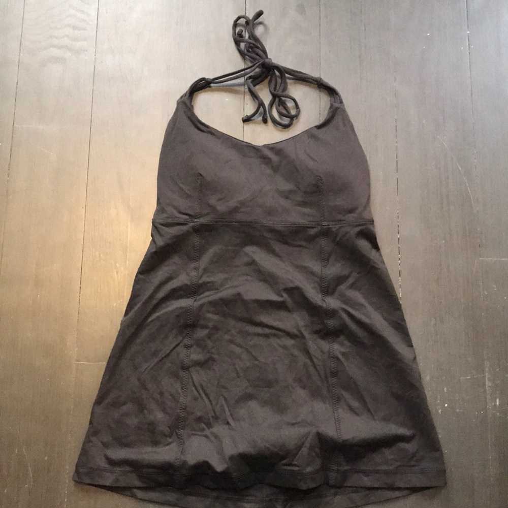 Lululemon tank top with build in bra, black